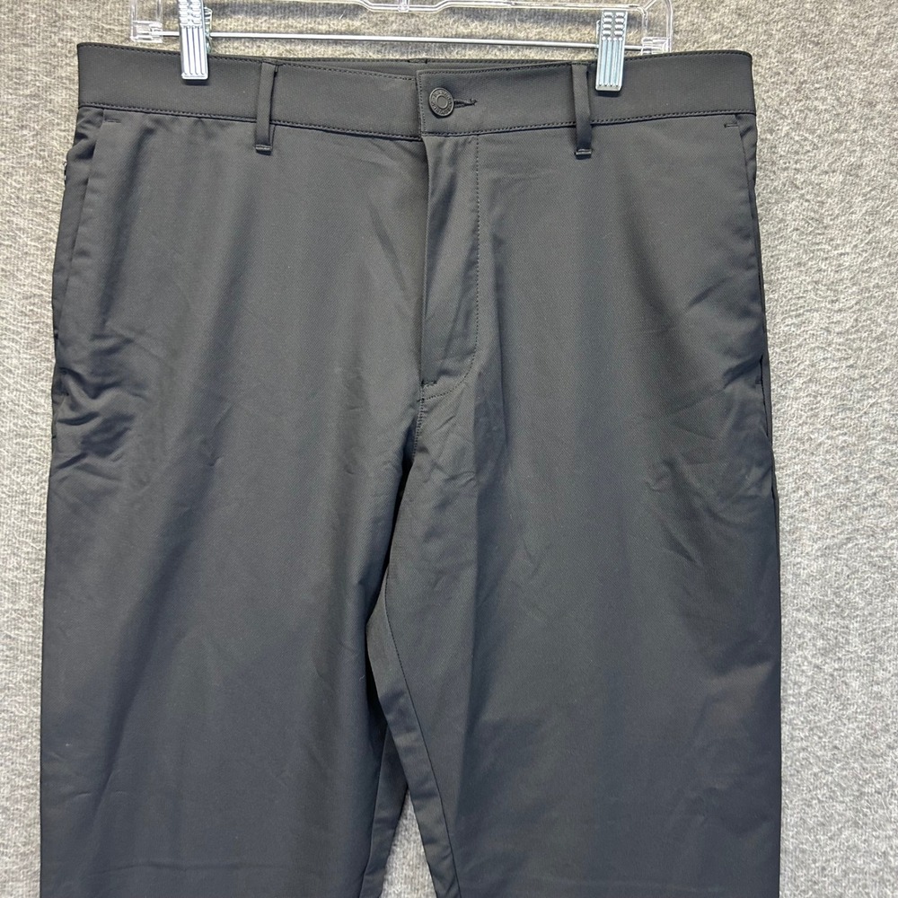 Banana Republic Mens Core Temp Black Performance Straight Leg Pants 34x34